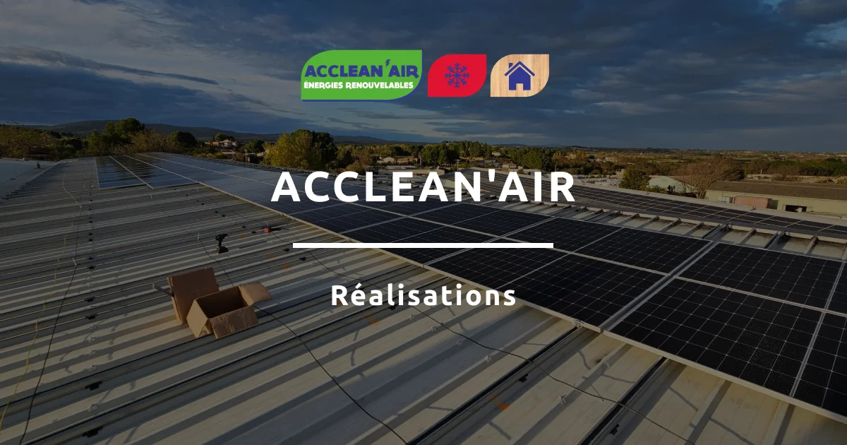 ACCLEAN'AIR à Poussan, près de Montpellier - Réalisations